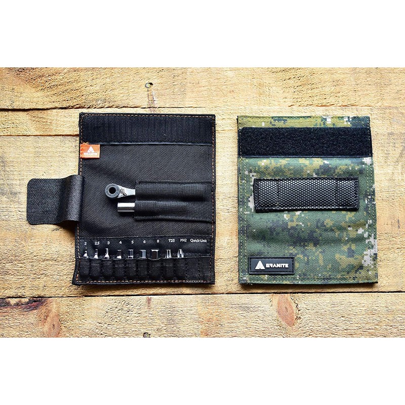 Rocknroll Mini Ratchet Bike Tool Kit with 9 Tool Bits,