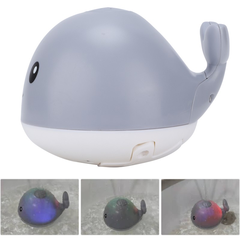 Light Water Toy Automatic Bath Whale Spray Toy Floating Pool
