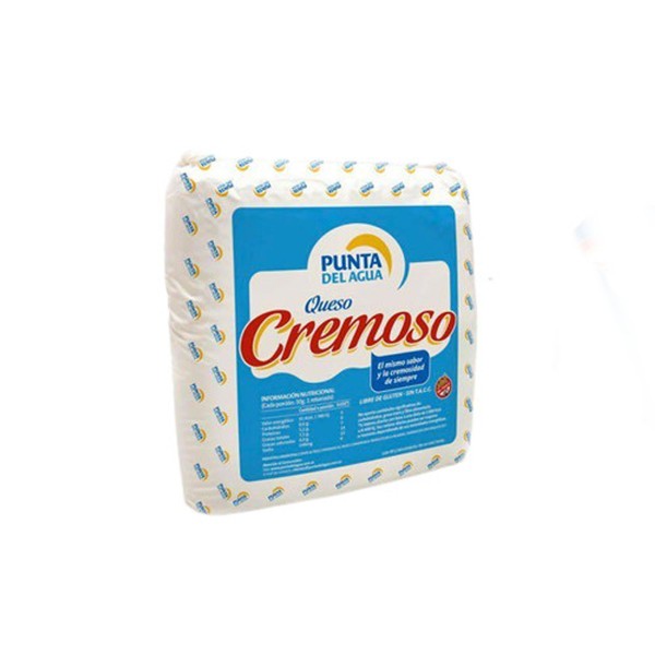 Punta Del Agua Creamy Cheese in Gluten-Free Last Queso Cremoso en Horma, 4 kg / 141.09 oz