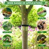 YIBOBO Tree Ant Guard Barrier, Adjustable Sponge and Plastic Shielding