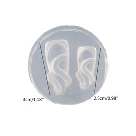 Dragon Silicone Nail Carving Moulds Snake Stamping Stencils Nail Art Epoxy Resin Molds Home Decor DIY Resin Art