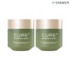 Kim Jeong Moon Aloe [김정문알로에][1+1] 큐어 2X크림 (총2개)(+증정 2x미니1) [Kim