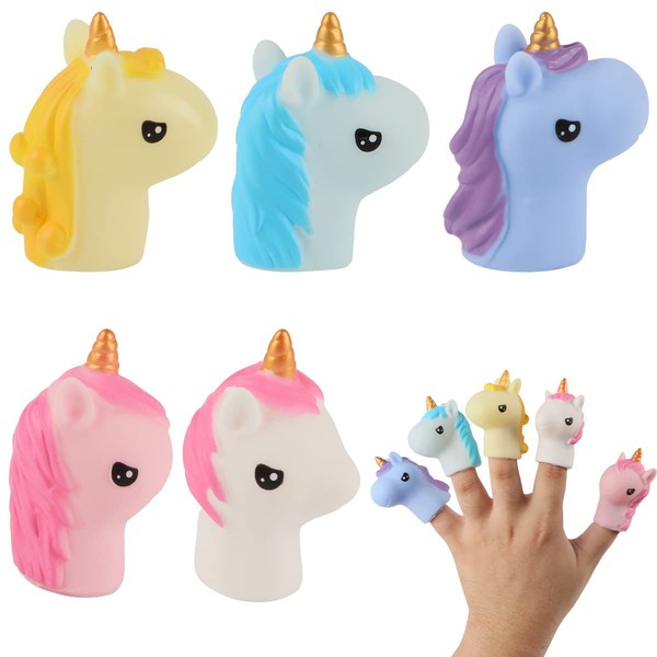 Finger Puppet Set, XiXiRan 5 Pieces Fairy Tale Finger Puppets,