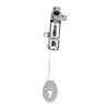 Faucet Foot Pedal Valve Silver Stainless Steel Water Saving Floor