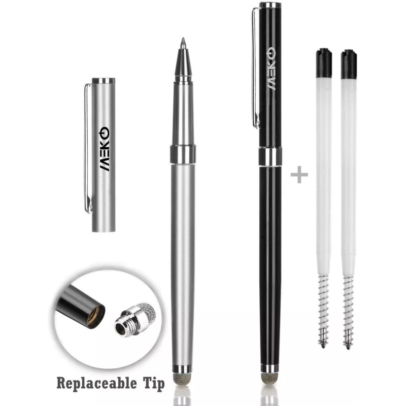 Meko 2-in-1 Stylus Pen Universal Use Meko Micro Fiber Tip