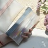 MINBOOT Pencil Case, Transparent (Pack of 2), Multi-functional, Stylish, Korean,