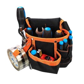 Tool Belt Pouch, Tool Belts for Men, Multi Tool Pouch, Oxford Pockets Small Tool Bag with Adjustable Belt for Electricians Technician Builders