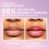 COVERGIRL Clean Fresh Yummy Gloss – Lip Gloss, Sheer, Natural