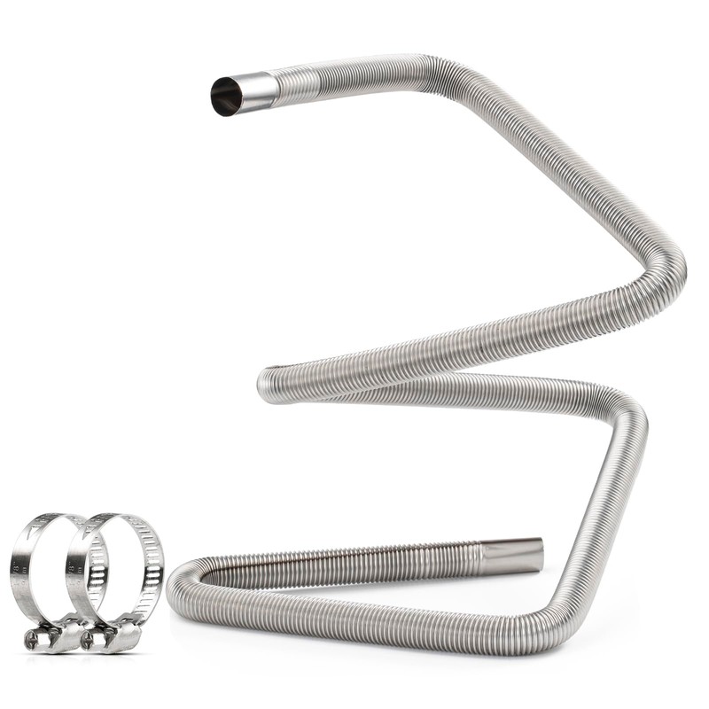 HZJD Stainless Steel Exhaust Pipe 2.5CM/1in(300cm)