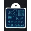 Born Pretty Nail Art Stamping Zodiac Design DIY Manicure Template