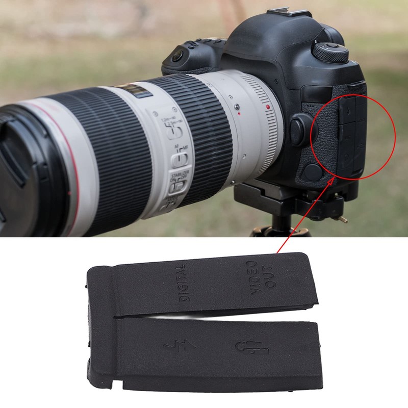 Camera Bottom Rubber Cover Rubber Lid for 5D Camera Rubber