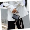 Healeved Women's Bag Stylish Handbag Black Pouch Mini Belt Bag