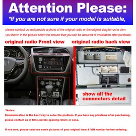 9 Inch Android 13 Car Stereo for Ford Escape 2013 2014 2015 2016 HD Touchscreen Car Radio Double Din w/Wireless Carplay Android Auto GPS Bluetooth WiFi SWC Backup Camera Mic, 2+32G