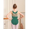 DANSHOW Tank Dance Leotards for Girls,Back M Straps(CDL6001-L-11)