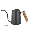 600ml Fashion Stainless Steel Handle Drip Coffee Pot Long Gooseneck