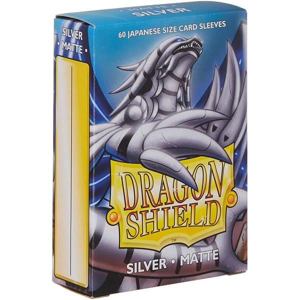 Arcane Tinman Sleeves: Dragon Shield Matte Japanese Silver (60)