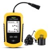 LUCKY Kayak Handheld Fish Finder Sonar LCD Wired Fish Finder