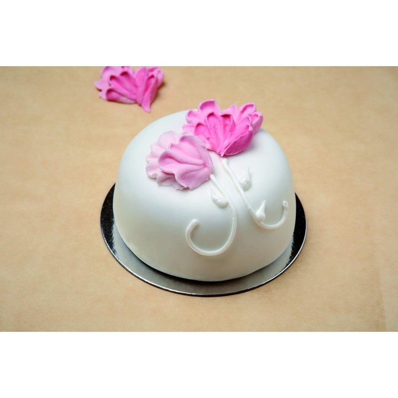 Tala Round Cake Drum, Silver