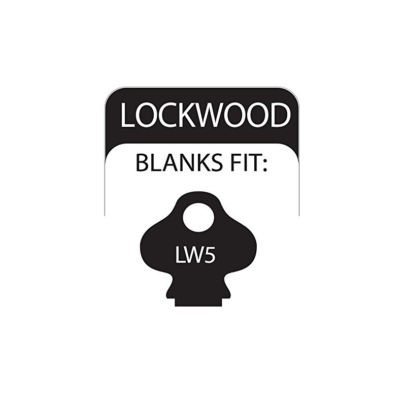 Lucky Line Key Shapes, Home, House Key Blank, LW, 1