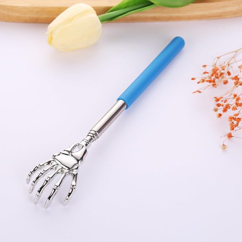 Telescopic Back Scratcher, Novelty Gifts for Men & Women, Portable