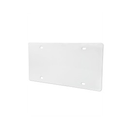 Marketing Holders Blank License Plate Cover Laser Cut Acrylic Clear Qty 1