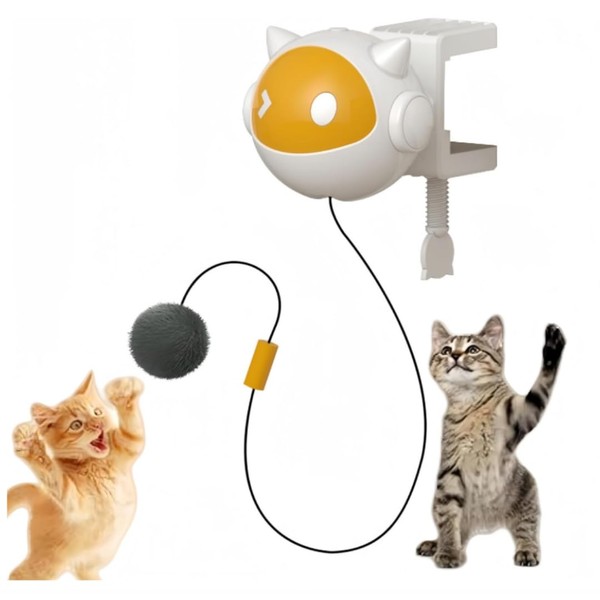 OCG Smart Automatic Cat Toy - Interactive Electronic Feather Ball
