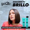 Got2b Prebase de Brillo para el Cabello Got Gloss, Protector