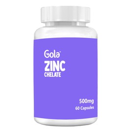 Gola Zinc Chelate - 500mg 60 Capsules