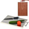Rashid & Sid Rashid & Sid Stainless Steel cutting board,