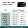 Soporte Lumbar para Hombres y Mujeres,faja Lumbar Ajustable con 7