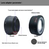 M42 to NEX Lens Adapter, Compatible with M42 (42x1mm) Screw