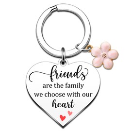 Wrpixe Friend Gifts for Women Friendship Keychain Bestie Gifts for Women Girls Birthday Gift for Friend Cute Bff Gift for Friends Teen Thanksgiving Christmas Mother Day Presents for Friends Female