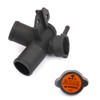 MITZONE Upper Coolant Radiator Filler Neck Water Outlet kit compatible