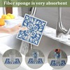 BOBASH 6 Pack Swedish Dishcloths, Kitchen Cloth Dish Cloths Eco-Friendly