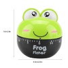 Raguso Mechanical Timing Tool Cute Cartoon Timer Frog Shape Kitchen