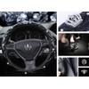YUNZLAN Crystal Rhinestone car Steering Wheel Cover, Bling Bling Crystal
