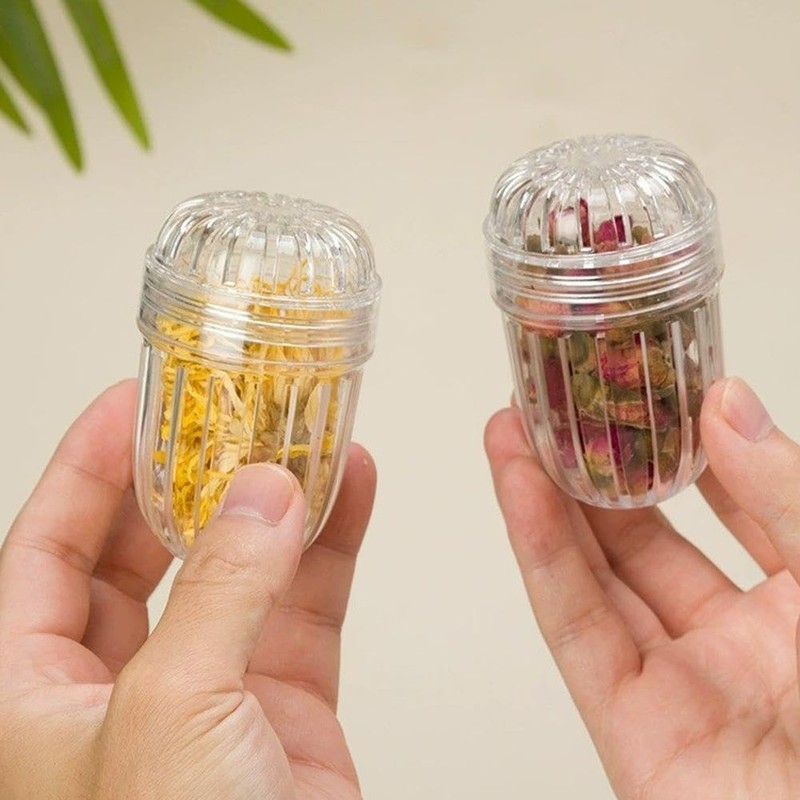 Tea Infuser Ball Strainer, Clear Tea Infuser Ball,Plastic Mesh Tea