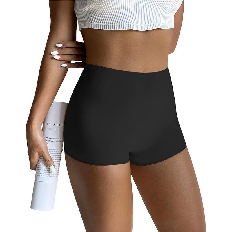 FallSweet No Show Boy Shorts Underwear for Women Seamless Panties