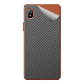 PDA Kobo Skin Seal for Xperia Ace III (SO-53C/SOG08/A203SO) [Carbon Tone・Silver]