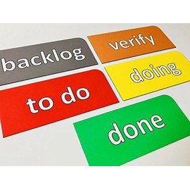 SMILEYBOARD 5 Magnetic Scrum Cards