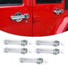 SQQP Door Handle Cover & Tailgate Handle Cover Inserts, 5Pcs