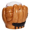 Baseball and Glove Ceramic Magnetic Salt and Pepper Shaker Set