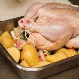 HIC Kitchen Chef-Grade Cooking Twine, 16-Ply Natural Cotton, 1-Pound Cone (Approx. 1,140-Feet), Set of 2