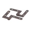 Hinge Outlet Pivot Door Hinge, Deep Offset, Statuary Bronze, 3/4"