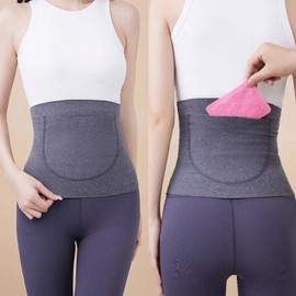 Women's Waist Warmer Cold Heater Pocket Type / 여성 허리 보온복대 방한 핫팩 주머니형