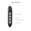 EASYGUARD EC201-M9 2 Way Car Alarm System with 1.73 inch