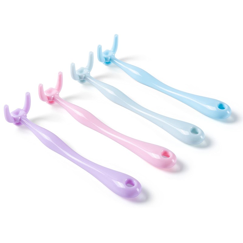 Design Colorful Floss Holder Reusable Dental Floss Handle 3 Counts