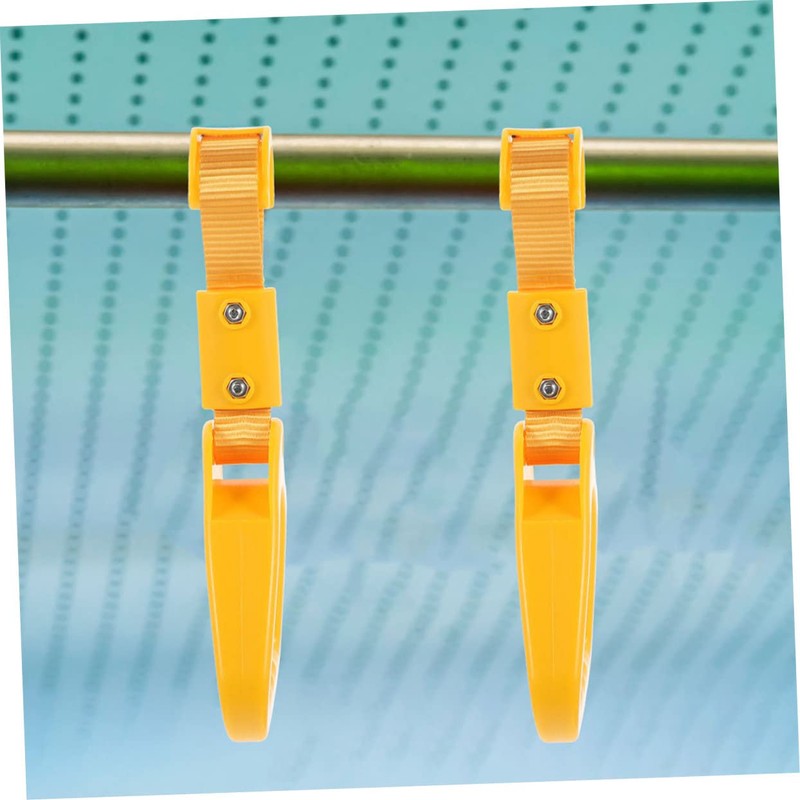 ibasenice 2pcs Bus Handle Disability Hand Hook Bus Hand Straps