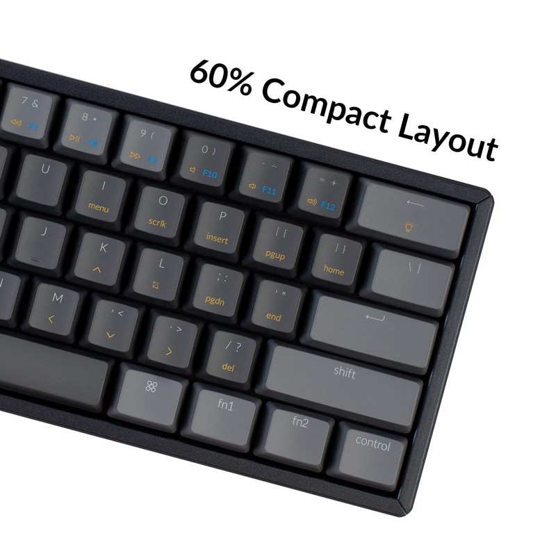 Keychron K12 Wireless/Wired Mechanical Keyboard with Hot-swappable Gateron G Pro