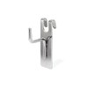 Yunox 16-615 Wire Net Hooks, 1.0 inches (25 mm), Chrome